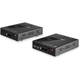 StarTech.com HDMI KVM Extender over IP Network - 4K 30Hz HDMI and USB over IP LAN or Cat5e/Cat6 Ethernet (100m/330ft) - Remote KVM Console - Video/audio extender - HDMI - up to 100 km - TAA Compliant