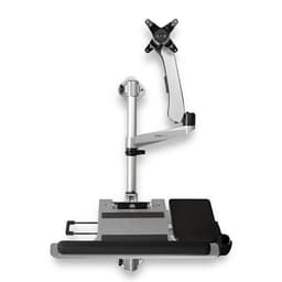 StarTech.com Wall Mount Workstation, Articulating Standing Desk w/ Ergonomic Height Adjustable Monitor Arm & Padded Keyboard Tray, 34" VESA Display, Foldable Wall Mounted Sit Stand Desk - Foldable Standing Desk (WALLSTSI1) - Mounting kit (pole, mouse holder, wrist rest, spring arm, wall mount bracket, keyboard tray, monitor mount, wall mount bracket with lock plate, swivel arm with logo, 2 x swivel arms, mouse tray, mouse tray fixed plate, EVA mouse pad) - for LCD display / PC equipment - plasti