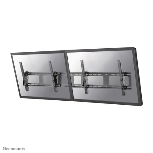 Neomounts NS-WMB200 - Bracket - for 2 LCD displays - black - screen size: 40"-52" - wall-mountable