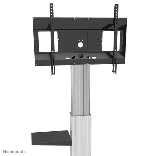 Neomounts PLASMA-M2SIDESHELF - Mounting component (shelf) - for notebook - black - for NewStar Motorized, PLASMA-M2500 — view 1