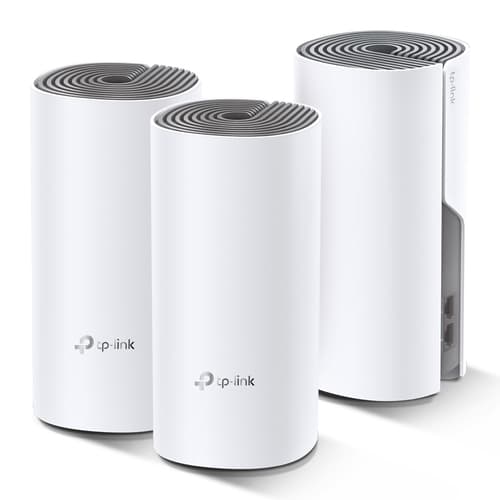 TP-Link Deco E4 - Wi-Fi system - (3 routers) - mesh - Wi-Fi 5 - Dual Band (pack of 3) — view 1