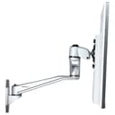 StarTech.com Wall Mount Monitor Arm, Articulating Ergonomic VESA Wall Mount Monitor Arm, 20" (52cm) Long , Single 34" Display up to 30.9lb/14kg, Swivel/Tilt/Rotate, Adjustable Screen Mount