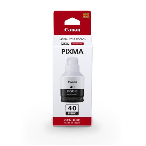 Canon GI 40 PGBK - Black - original - ink refill - for PIXMA G5040, G6040, G7040, GM2040, GM4040