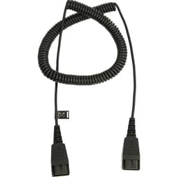 Jabra - Headset extension cable - Quick Disconnect to Quick Disconnect - 2 m