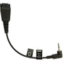 Jabra - Headset cable - micro jack male to Quick Disconnect male thumbnail 1