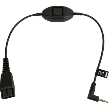 Jabra - Headset cable - micro jack male to Quick Disconnect male