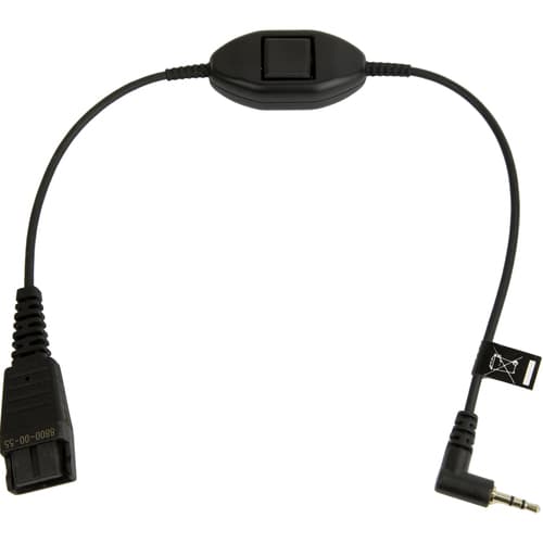 Jabra - Headset cable - micro jack male to Quick Disconnect male