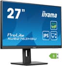 iiyama ProLite XUB2763HSU-B1 - LED monitor - 27" - 1920 x 1080 Full HD (1080p) @ 100 Hz - IPS - 250 cd/m� - 1300:1 - 3 ms - HDMI, DisplayPort - speakers - black, matte thumbnail 1