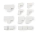 CABLE DUCT KIT 4 PCS SELF ADHES 1M thumbnail 4