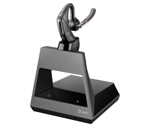 Poly Voyager 5200 Office - Voyager 5200 series - headset - in-ear - Bluetooth - wireless - black - Certified for Skype for Business, Certified for Microsoft Teams, Zoom Certified, Cisco Jabber Certified, Avaya Certified, Works With Chromebook Certified — view 6