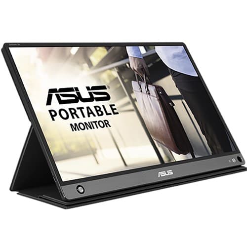 ASUS ZenScreen GO MB16AHP - LCD monitor - 15.6" - portable - 1920 x 1080 Full HD (1080p) @ 60 Hz - IPS - 250 cd/m� - 700:1 - 5 ms - Micro HDMI, USB-C - speakers - black