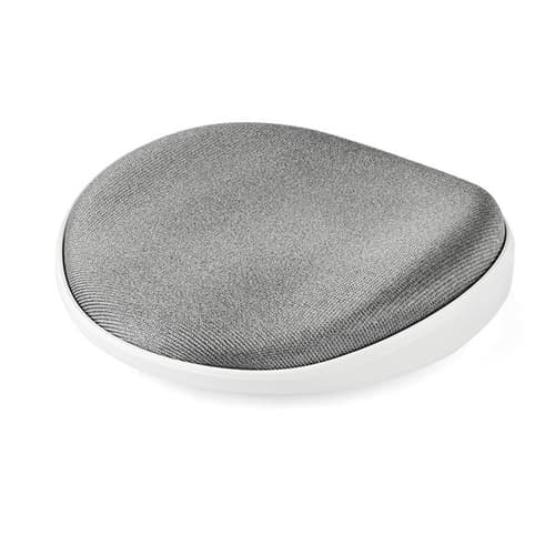 StarTech.com Wrist Rest - Ergonomic Desk Wrist Pad - Sliding Wrist Rest for Mouse - Silver Fabric - Office Wrist Support (ROLWRSTRST) - Wrist rest - TAA Compliant