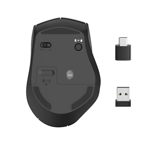 MW-600 6 BUTTON WIRELESS MOUSE BLACK — view 4