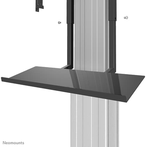 Neomounts PLASMA-M2250KEYB - Mounting component (shelf) - for notebook - black - for NewStar Motorized, PLASMA-M2250, PLASMA-W2250 — view 1