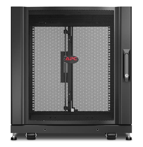 APC NetShelter SX - Rack cabinet - black - 12U - 19" - TAA Compliant - for P/N: SURT48RMXLBP — view 5