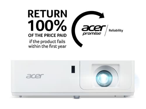 Acer PL6510 - DLP projector - laser diode - 3D - 5500 ANSI lumens - Full HD (1920 x 1080) - 16:9 - 1080p - LAN — view 3