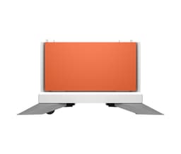 HP CLR LASERJET RED STORAGE STAND