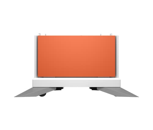HP CLR LASERJET RED STORAGE STAND