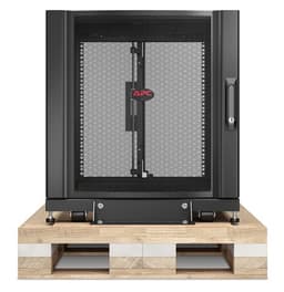 APC NetShelter SX - Rack cabinet - black - 12U - 19" - TAA Compliant - for P/N: SURT48RMXLBP