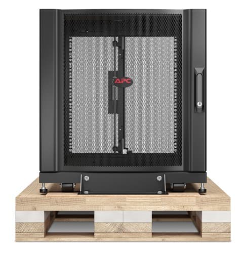 APC NetShelter SX - Rack cabinet - black - 12U - 19" - TAA Compliant - for P/N: SURT48RMXLBP