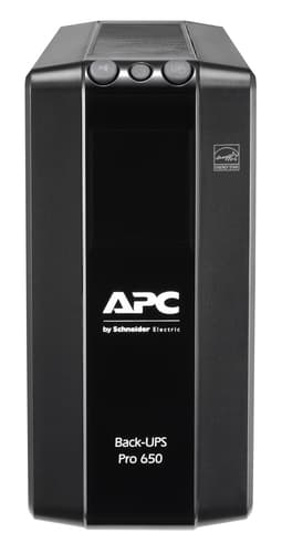 APC Back-UPS Pro BR650MI - UPS - AC 230 V - 390 Watt - 650 VA - USB - output connectors: 6 - black