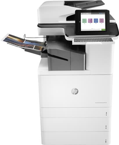 HP LaserJet Enterprise Flow MFP M776zs - Multifunction printer - colour - laser - 297 x 864 mm (original) - A3/Ledger (media) - up to 46 ppm (copying) - up to 46 ppm (printing) - 1750 sheets - 33.6 Kbps - USB 2.0, Gigabit LAN, Wi-Fi(n), USB 2.0 host