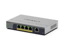 NETGEAR Easy Smart GS105EP - Switch - L3 - smart - 1 x 10/100/1000 + 4 x 10/100/1000 (PoE+) - desktop, wall-mountable - PoE+ (63 W) thumbnail 3