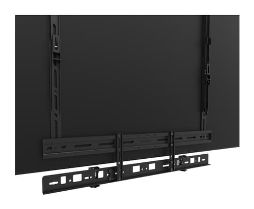 Neomounts AV30-500BL - Mounting kit (mount bracket) - for video bar - universal - black - screen size: 43"-110" - VESA-mountable — view 7