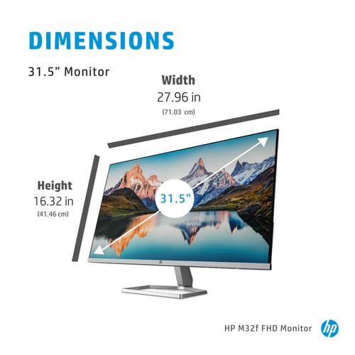 MNTR HP M32F FHD UK — view 13