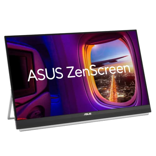 ASUS ZenScreen MB27ACF - LED monitor - 27" - portable - 2560 x 1440 @ 100 Hz - IPS - 300 cd/m� - 1500:1 - 5 ms - speakers with subwoofer - black — view 8