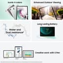 ^GXY TAB S9 FE 256GB SILVER WIFI thumbnail 4