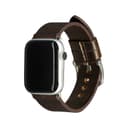 Bornholm-Watch Strap 44mm-DarkBrown/Slvr thumbnail 5