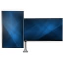 StarTech.com Desk Mount Dual Monitor Arm, Premium Articulating Monitor Arm, up to 27" VESA Mount Displays, Height Adjustable Monitor Mount, Rotating/Swivel/Tilt, Desk Clamp/Grommet, Silver thumbnail 11
