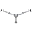 StarTech.com Desk Mount Dual Monitor Arm, Premium Articulating Monitor Arm, up to 27" VESA Mount Displays, Height Adjustable Monitor Mount, Rotating/Swivel/Tilt, Desk Clamp/Grommet, Silver thumbnail 4