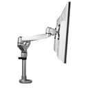 StarTech.com Desk Mount Dual Monitor Arm, Premium Articulating Monitor Arm, up to 27" VESA Mount Displays, Height Adjustable Monitor Mount, Rotating/Swivel/Tilt, Desk Clamp/Grommet, Silver thumbnail 9