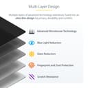 StarTech.com 14-inch 16:10 Touch Privacy Screen, Anti-Glare Privacy Filter, Laptop Monitor Screen Protector with +/- 30 Deg. View Angle, Flip-Over - 51% Blue Light Reduction (14LT6-PRIVACY-SCREEN) - Notebook privacy filter - adhesive, hinge tabs, flip hinges - 16"