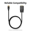 DISPLAYPORT 1.2 TO VGA CABLE 1.8M thumbnail 15