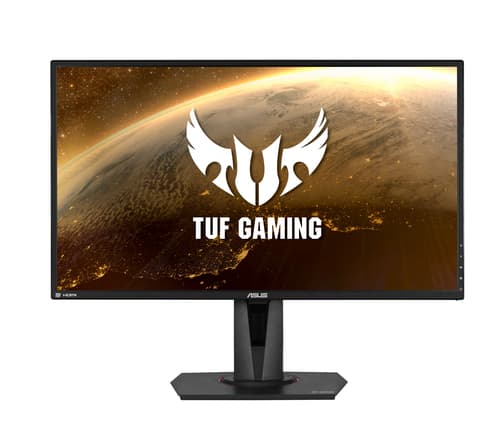 ASUS TUF Gaming VG27AQ - LED monitor - gaming - 27" (27" viewable) - 2560 x 1440 WQHD @ 165 Hz - IPS - 350 cd/m� - 1000:1 - HDR10 - 1 ms - 2xHDMI, DisplayPort - speakers - black