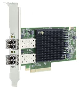 Lenovo ThinkSystem Emulex LPe32002 V2 - Host bus adapter - PCIe 4.0 x8 low profile - 32Gb Fibre Channel Gen 7 (Short Wave) x 2 - for ThinkSystem SR630 V2, SR635, SR645, SR650 V2, SR655, SR665, ST650 V2