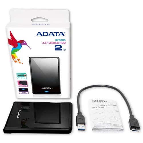 ADATA 1TB HV620S SLIM EXT. HDD — view 6