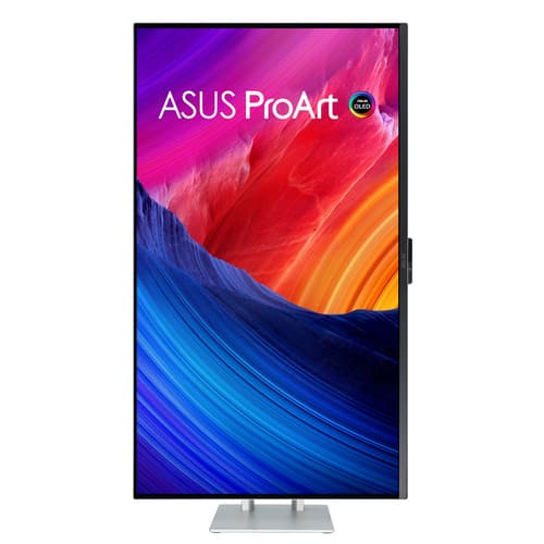 ASUS ProArt OLED PA32UCDM - OLED monitor - 32" (31.5" viewable) - 3840 x 2160 4K UHD (2160p) @ 240 Hz - 1000 cd/m� - HDR10 - 0.1 ms - Thunderbolt 4, HDMI - speakers - silver — view 4