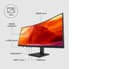 HP P34hc G4 - P-Series - LED monitor - curved - 34" - 3440 x 1440 WQHD @ 60 Hz - VA - 250 cd/m� - 3500:1 - 5 ms - HDMI, DisplayPort, USB-C - speakers - black thumbnail 13