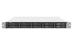 QNAP TS-h1090FU - NAS server - 10 bays - rack-mountable - SATA 6Gb/s / PCIe (NVMe) / U.2 - RAID 0, 1, 5, 6, 10, 50, JBOD, 60 - RAM 64 GB - 25 Gigabit Ethernet / 2.5 Gigabit Ethernet - iSCSI support - 1U