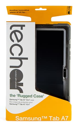 techair classic pro - Case for tablet - rugged - silicone, polycarbonate - black - 10.4" - for Samsung Galaxy Tab A7