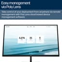 Poly Studio V52 - Without power cord - USB video bar - white - TAA Compliant thumbnail 5