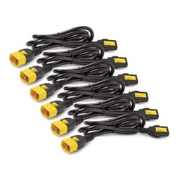 APC AP8000 - Power cable - power IEC 60320 C13 to IEC 60320 C14 - 10 A - 1.22 m - blue - Worldwide - for P/N: SCL500RMI1UC, SCL500RMI1UNC, SMT3000I-AR, SMT3000R2I-AR, SMTL750RMI2UC, SRT1500RMXLI