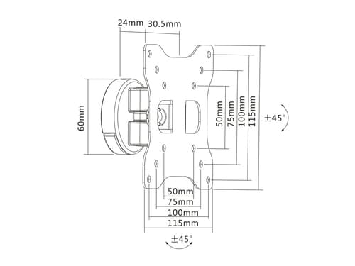 *Non Cancellable/Non Returnable (NCNR)* VESA FULL-MOTION I 50 75 100 — view 8