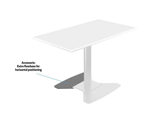 *Non Cancellable/Non Returnable (NCNR)* STAND 110HD FLOORBASE SINGLE BLACK — view 21