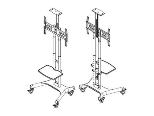*Non Cancellable/Non Returnable (NCNR)* FLOORMOOUNT 180 INCL AV/CAM SHELF — view 23