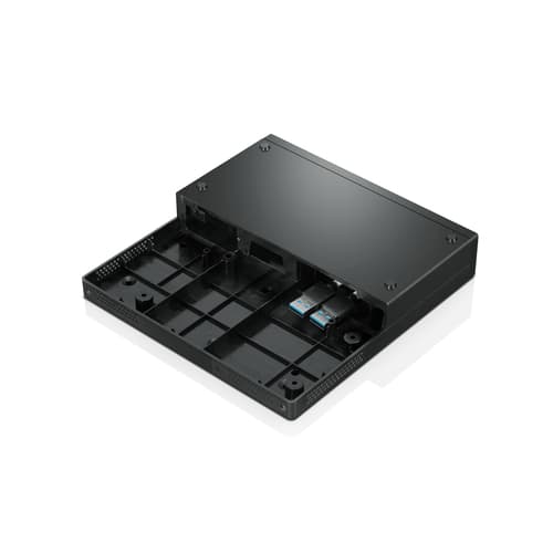 Lenovo TIO Cube - Desktop to monitor mounting kit - for ThinkCentre M75n, M75n IoT, M75t Gen 2, M90n-1, M90n-1 IoT